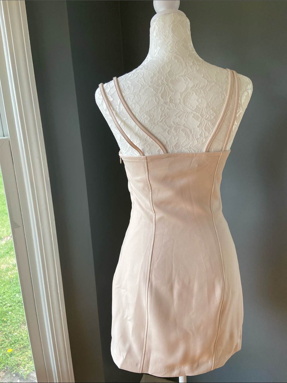 Zara Sweetheart neckline mini dress 🤍 Size Small - Picture 8 of 9